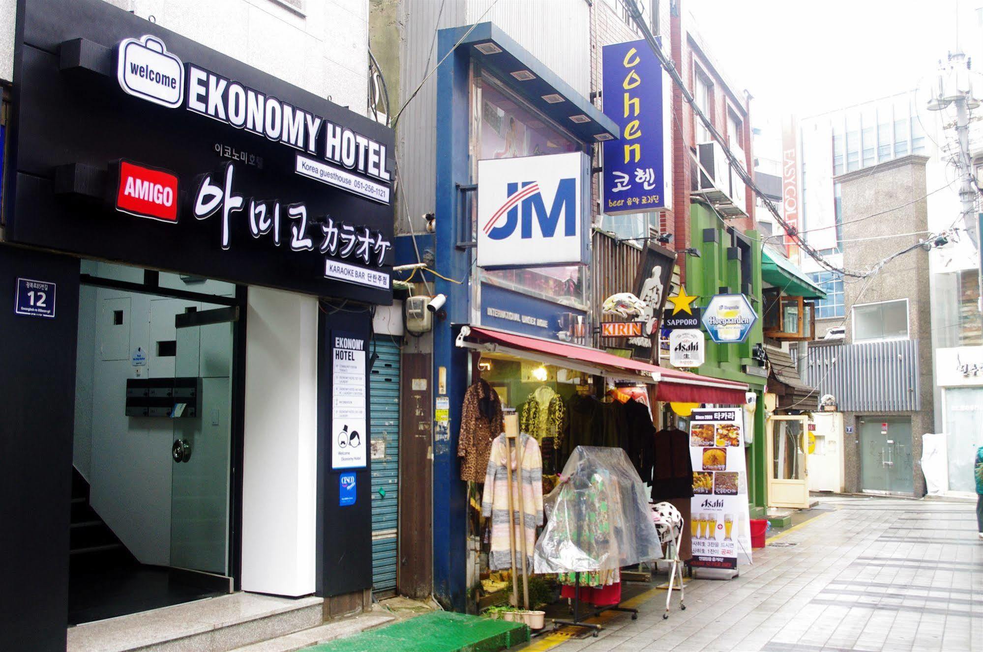 Ekonomy Hotel Nampo Busan Exteriör bild